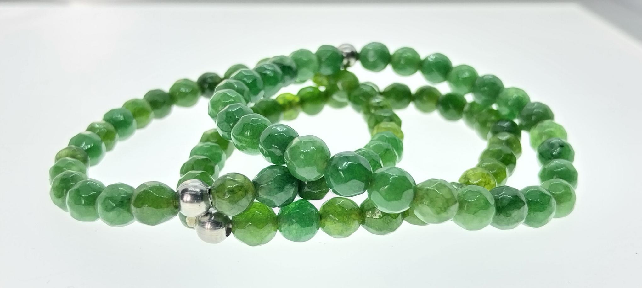 Pulsera de Turmalina Verde