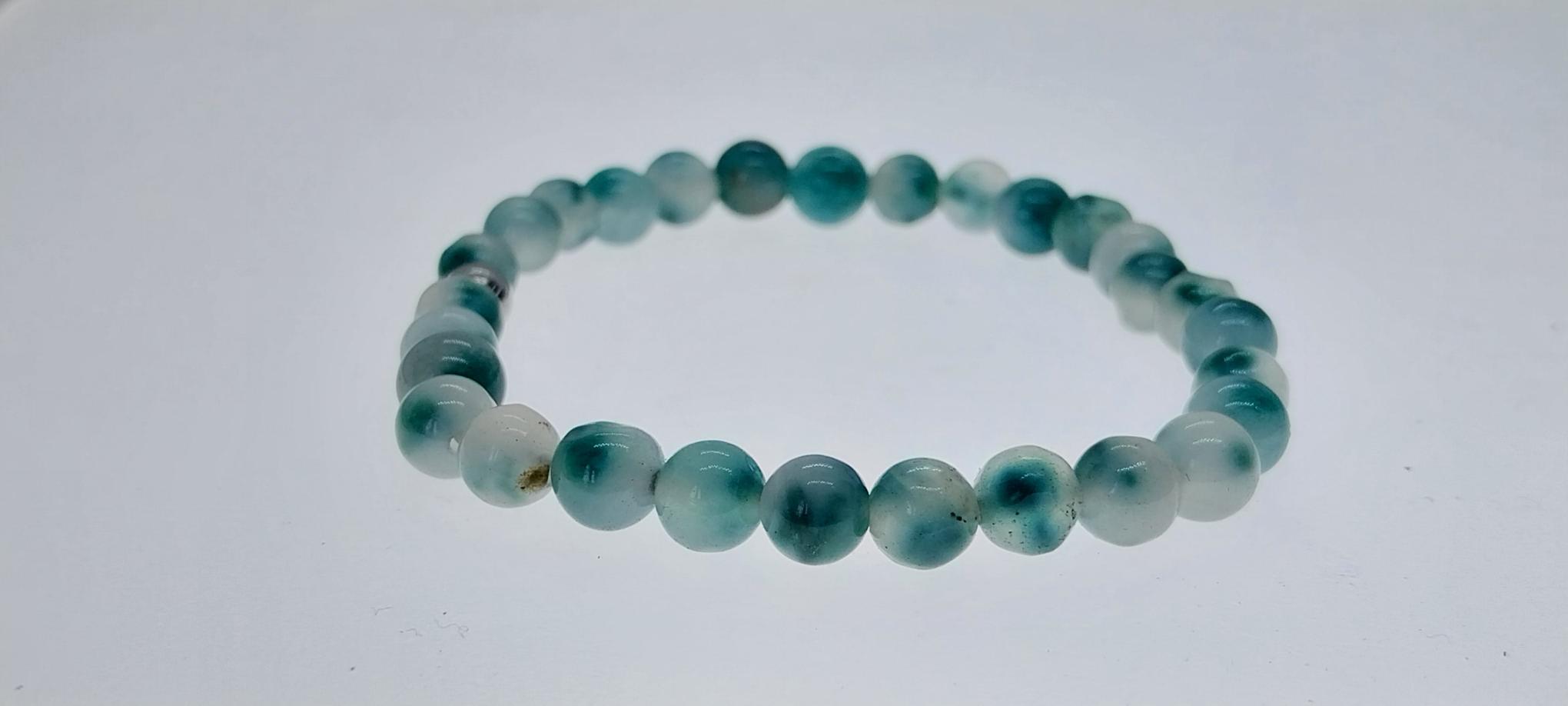 Pulsera de Fluorita Azul